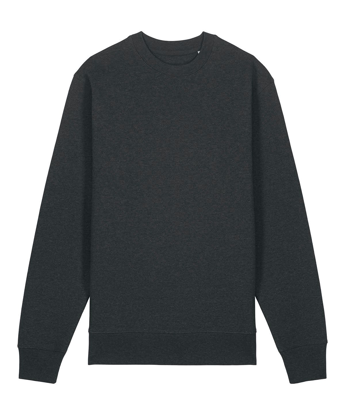 Stanley/Stella Unisex Changer 20 Iconic Crew Neck Sweatshirt STSU178 Dark Heather Grey SX703 - Dark Heather Grey - Customisable Sweatshirts
