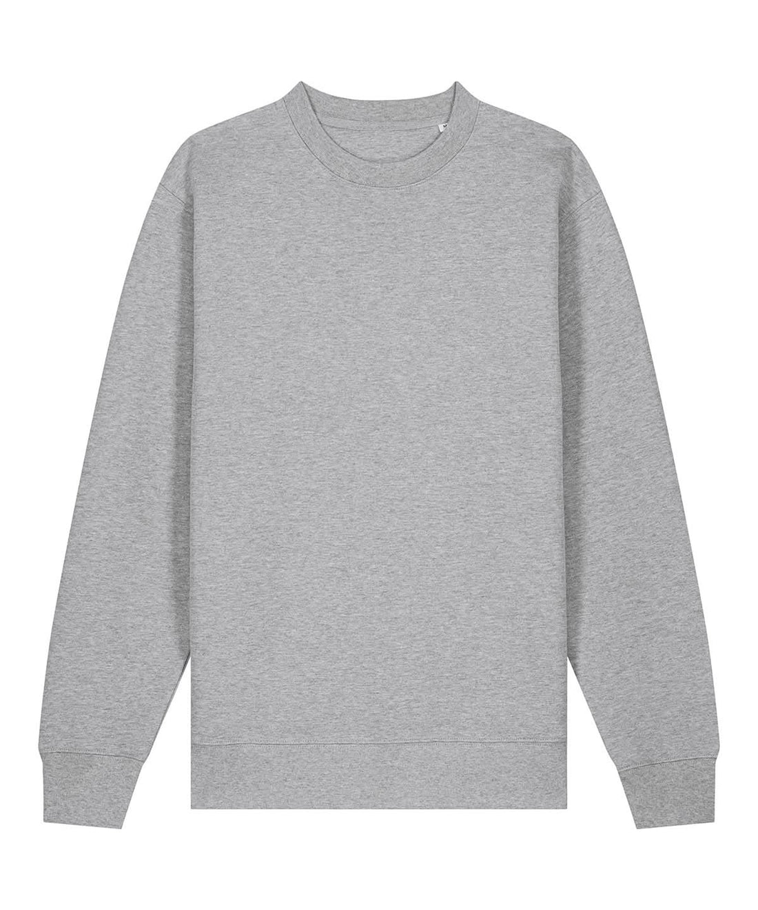 Stanley/Stella Unisex Changer 20 Iconic Crew Neck Sweatshirt STSU178 Heather Grey SX703 - Heather Grey - Customisable Sweatshirts