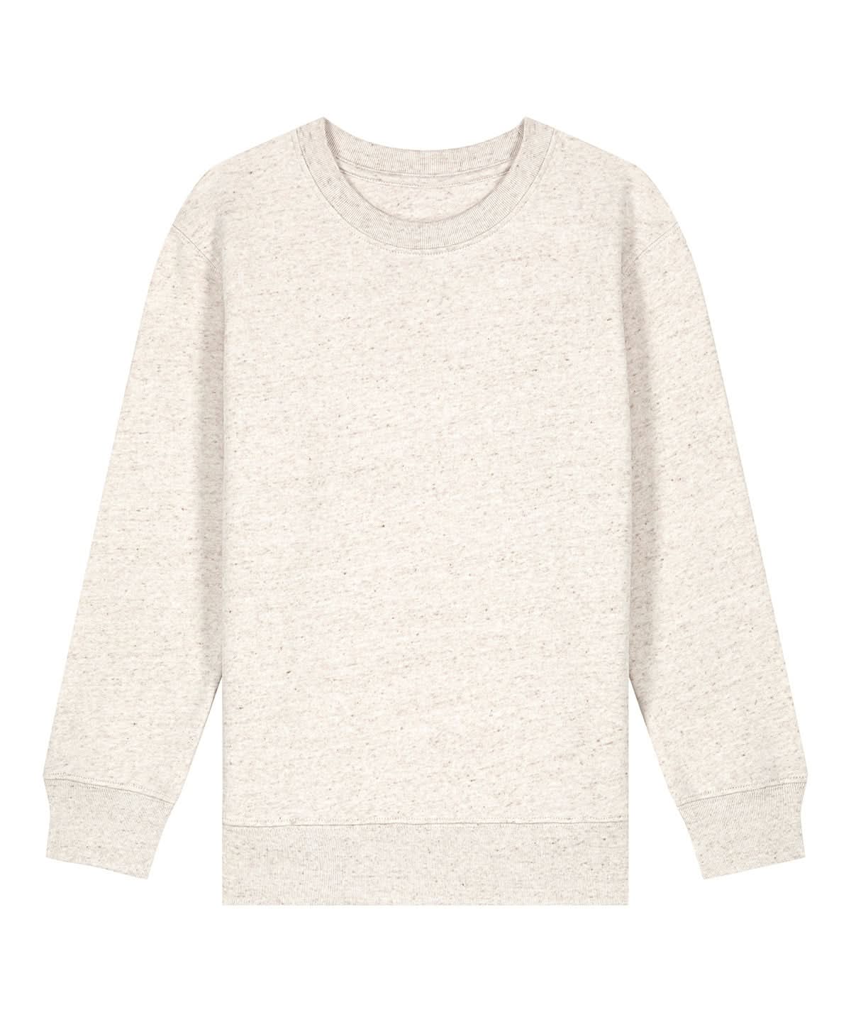 Stanley/Stella Kids Mini Changer 20 iconic crew neck sweatshirt STSK181 SX704 - Eco Heather - Customisable Sweatshirts