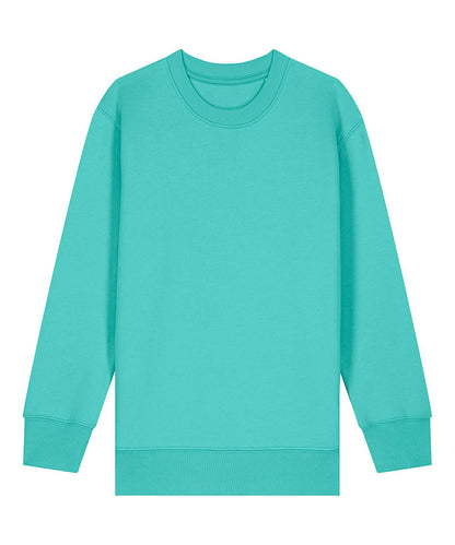 Stanley/Stella Kids Mini Changer 20 iconic crew neck sweatshirt STSK181 SX704 - Pool Blue - Customisable Sweatshirts