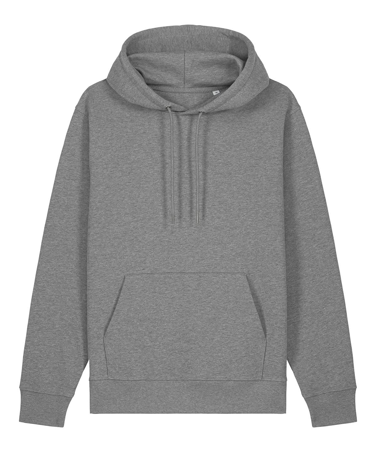 Stanley/Stella Unisex Cruiser 20 Iconic Hoodie Sweatshirt STSU177 Mid Heather Grey SX705 - Mid Heather Grey - Customisable Hoodies