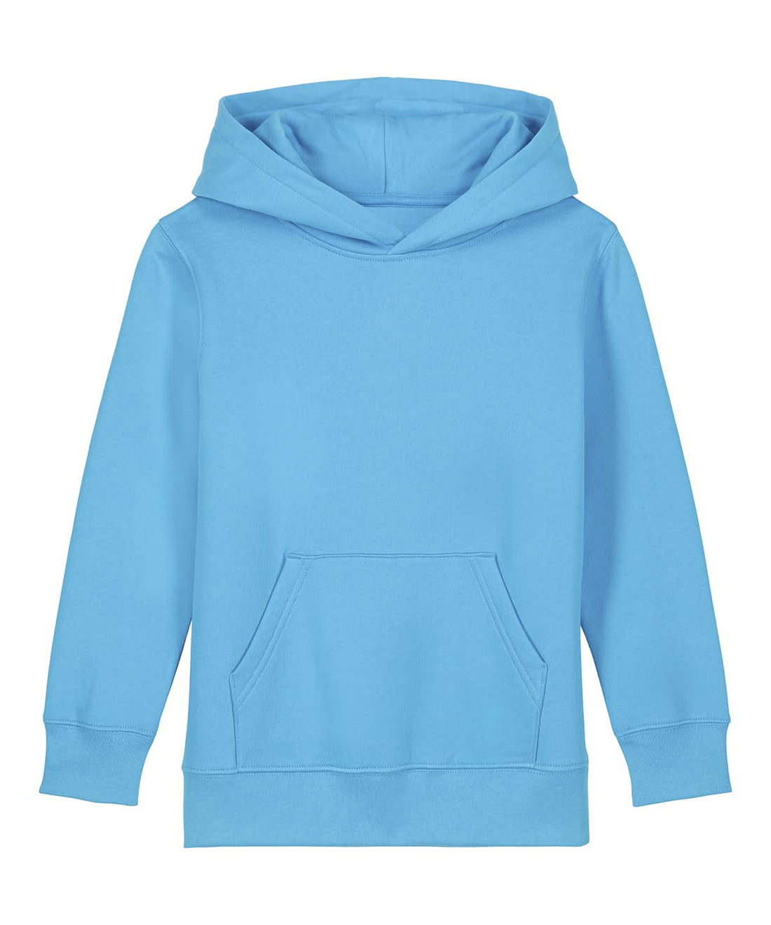 Stanley/Stella Kids Mini Cruiser 20 Iconic Hoodie Sweatshirt STSK180 Aqua Blue SX706 - Aqua Blue - Customisable Hoodies