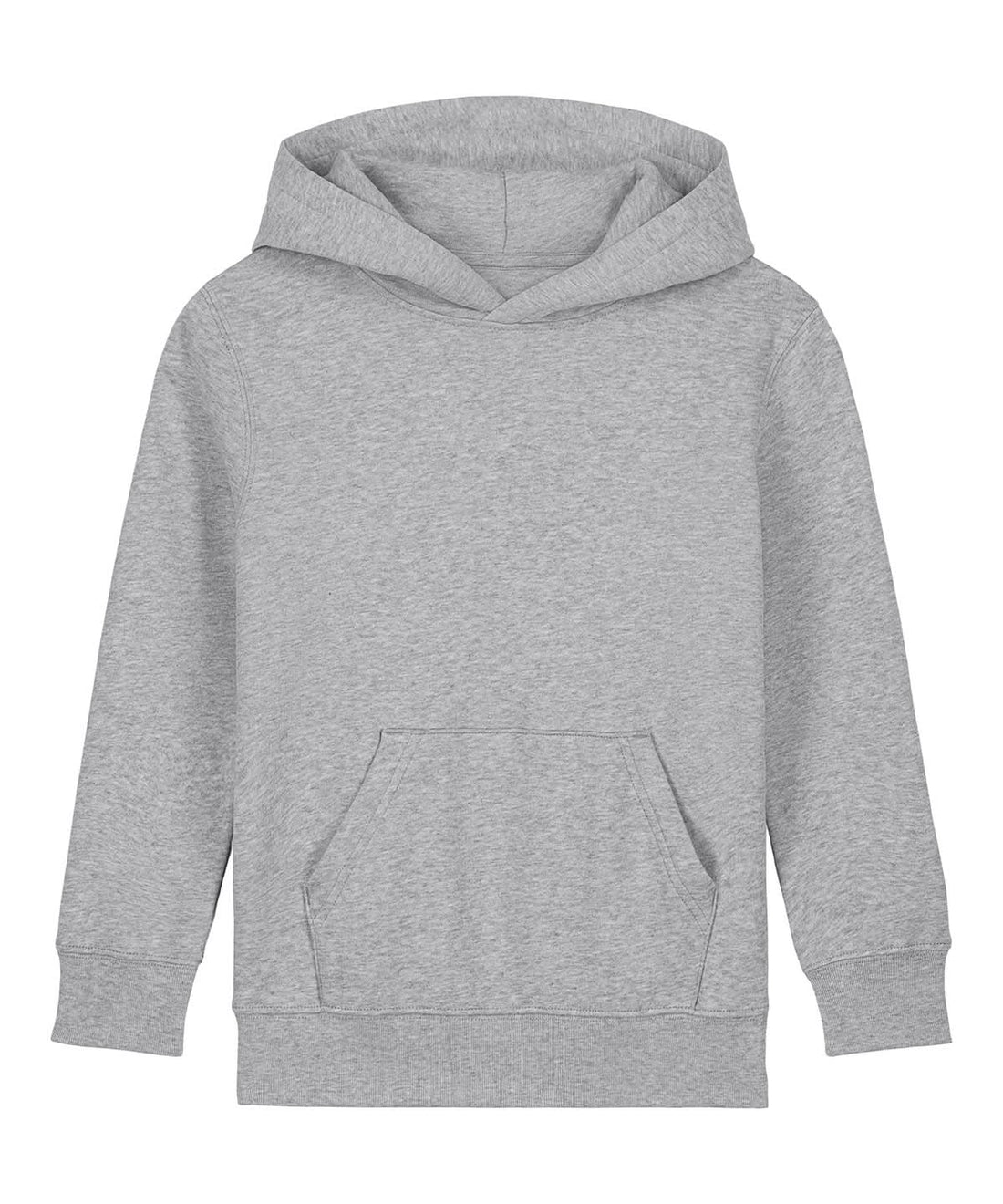 Stanley/Stella Kids Mini Cruiser 20 Iconic Hoodie Sweatshirt STSK180 Heather Grey SX706 - Heather Grey - Customisable Hoodies