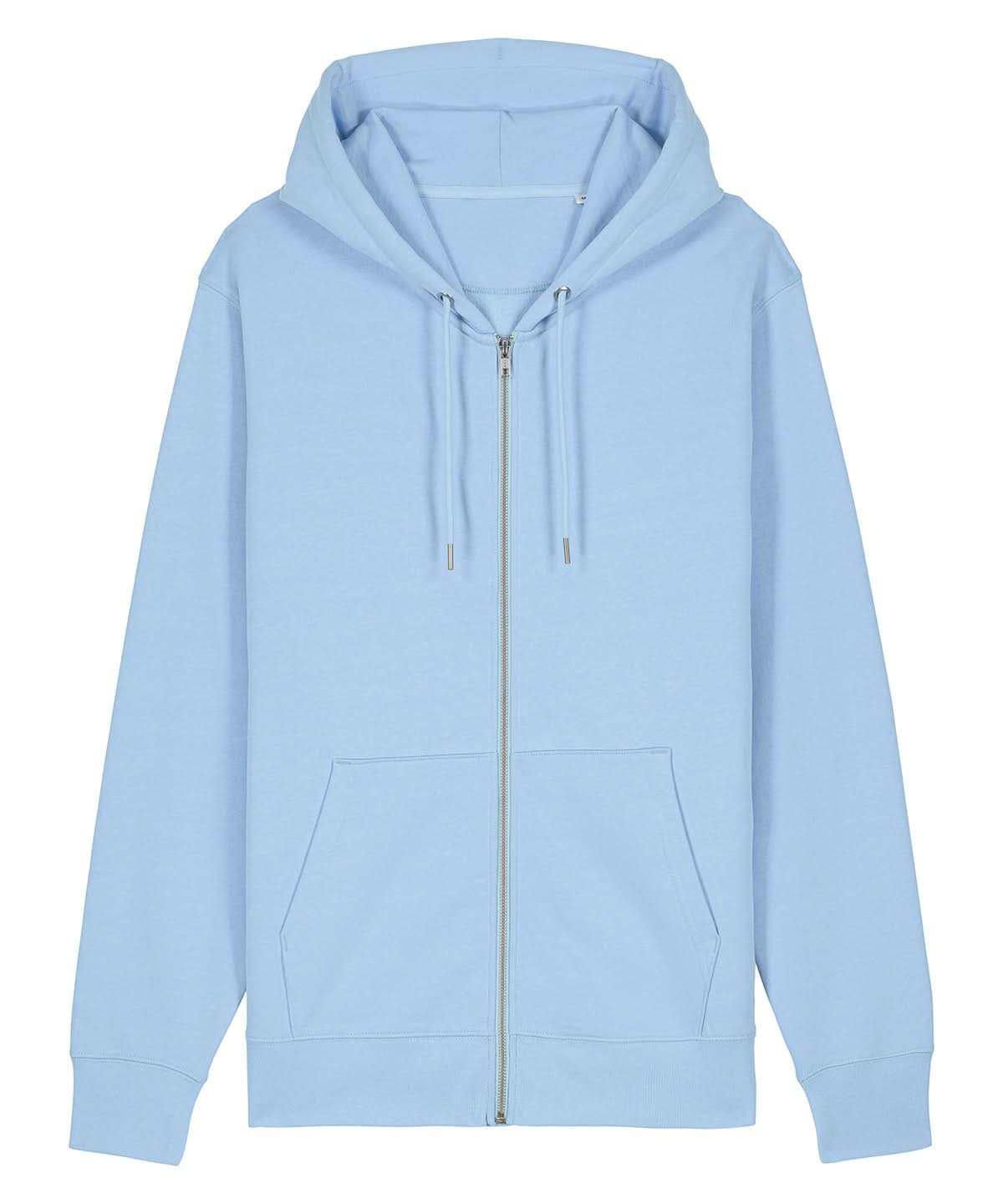 Stanley/Stella Unisex Cultivator 20 Iconic Zip Thru Hoodie Sweatshirt STSU179 Blue Soul SX712 - Blue Soul - Customisable Hoodies