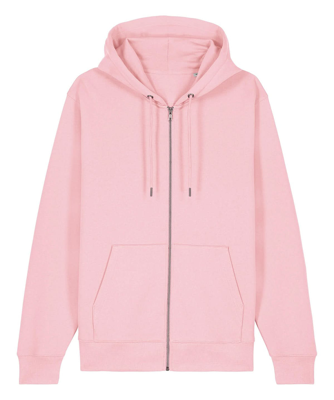 Stanley/Stella Unisex Cultivator 20 Iconic Zip Thru Hoodie Sweatshirt STSU179 Cotton Pink SX712 - Cotton Pink - Customisable Hoodies