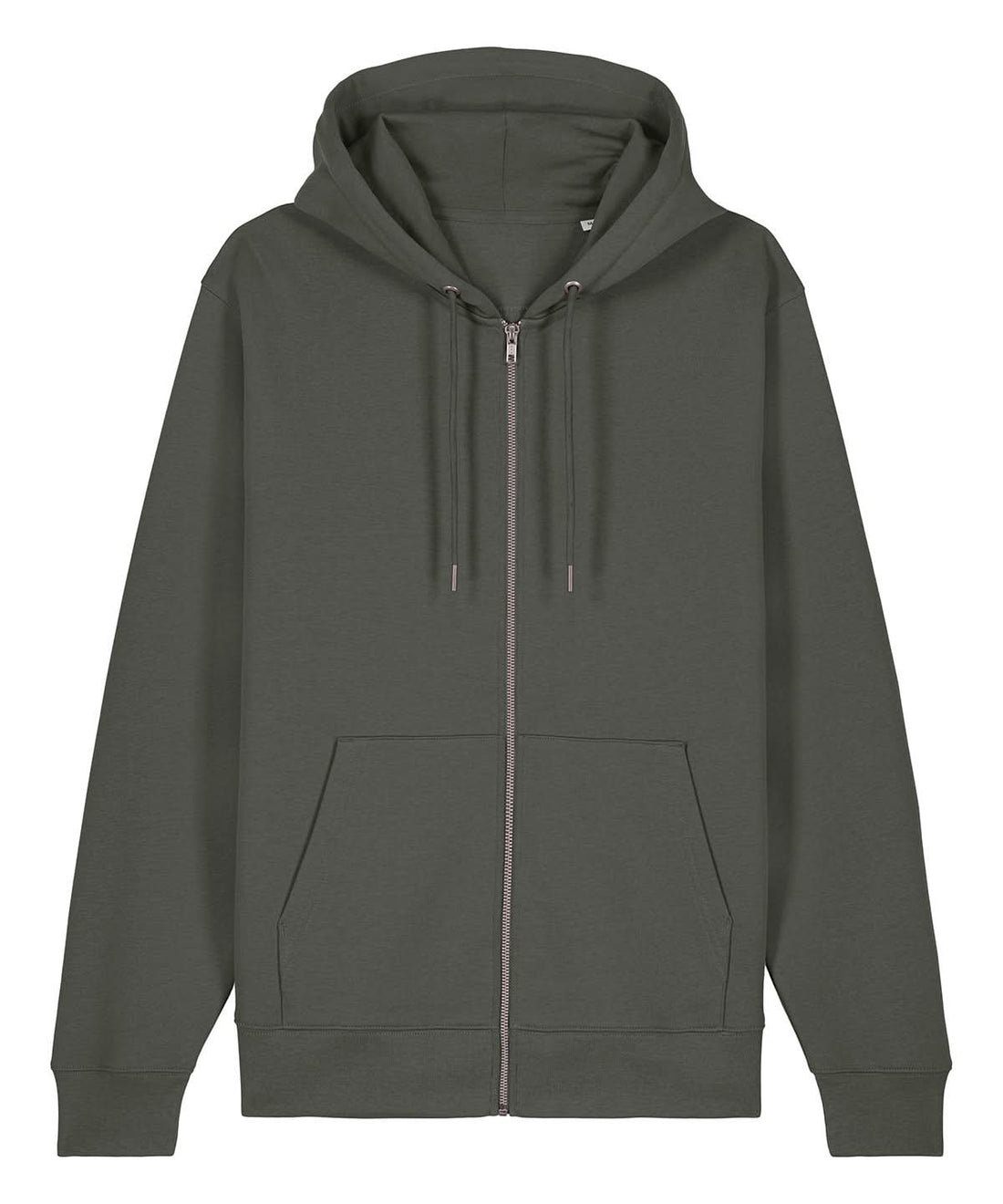 Stanley/Stella Unisex Cultivator 20 Iconic Zip Thru Hoodie Sweatshirt STSU179 Khaki SX712 - Khaki - Customisable Hoodies