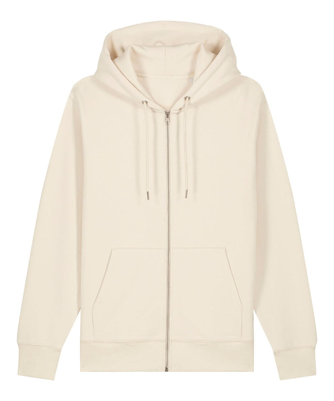 Stanley/Stella Unisex Cultivator 20 Iconic Zip Thru Hoodie Sweatshirt STSU179 Natural Raw SX712 - Natural Raw - Customisable Hoodies