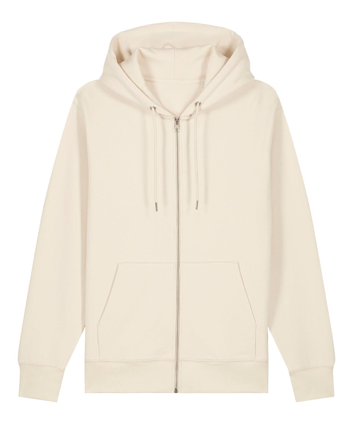 Stanley/Stella Unisex Cultivator 20 Iconic Zip Thru Hoodie Sweatshirt STSU179 Natural Raw SX712 - Natural Raw - Customisable Hoodies