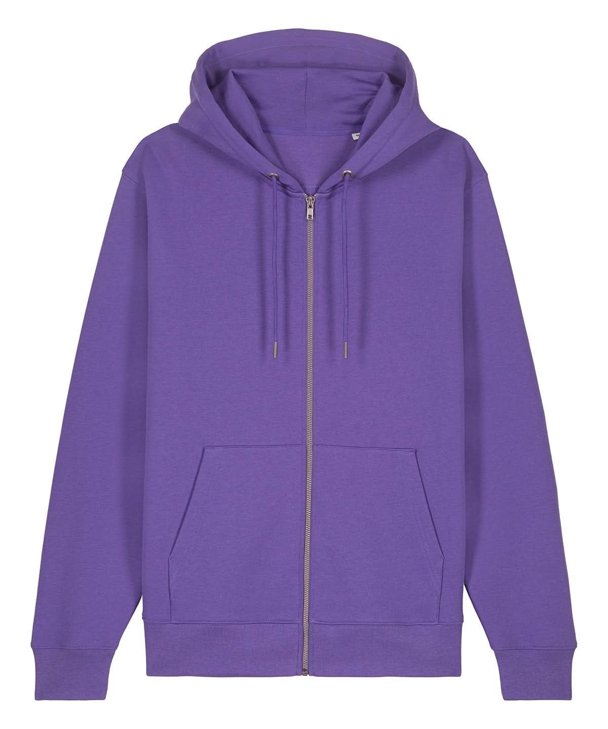 Stanley/Stella Unisex Cultivator 20 Iconic Zip Thru Hoodie Sweatshirt STSU179 Purple Love SX712 - Purple Love - Customisable Hoodies