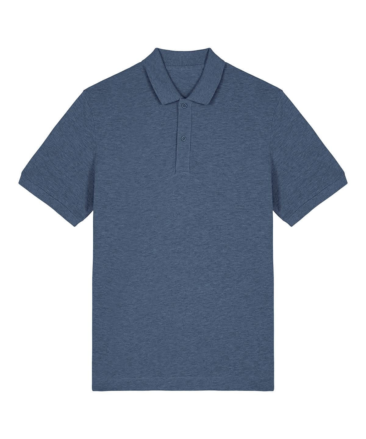 Stanley/Stella Prepster 20 STPU222 Dark Heather Blue SX726 - Dark Heather Blue - Customisable Polos