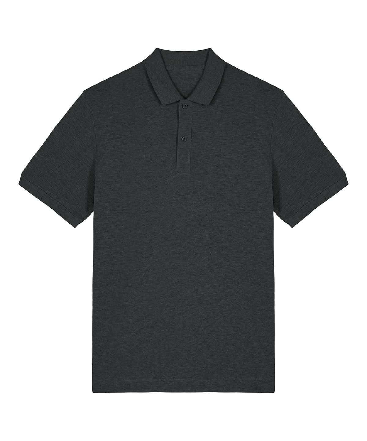 Stanley/Stella Prepster 20 STPU222 Dark Heather Grey SX726 - Dark Heather Grey - Customisable Polos