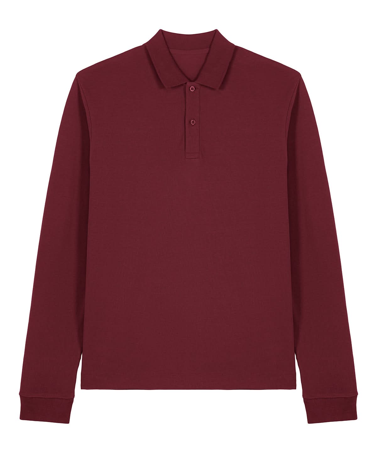 Stanley/Stella Prepster 20 long sleeve STPU223 SX727 - Burgundy - Customisable Polos