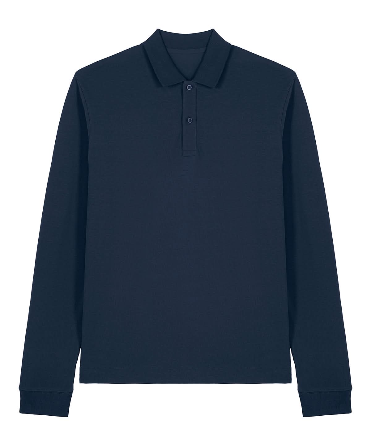 Stanley/Stella Prepster 20 long sleeve STPU223 SX727 - French Navy - Customisable Polos