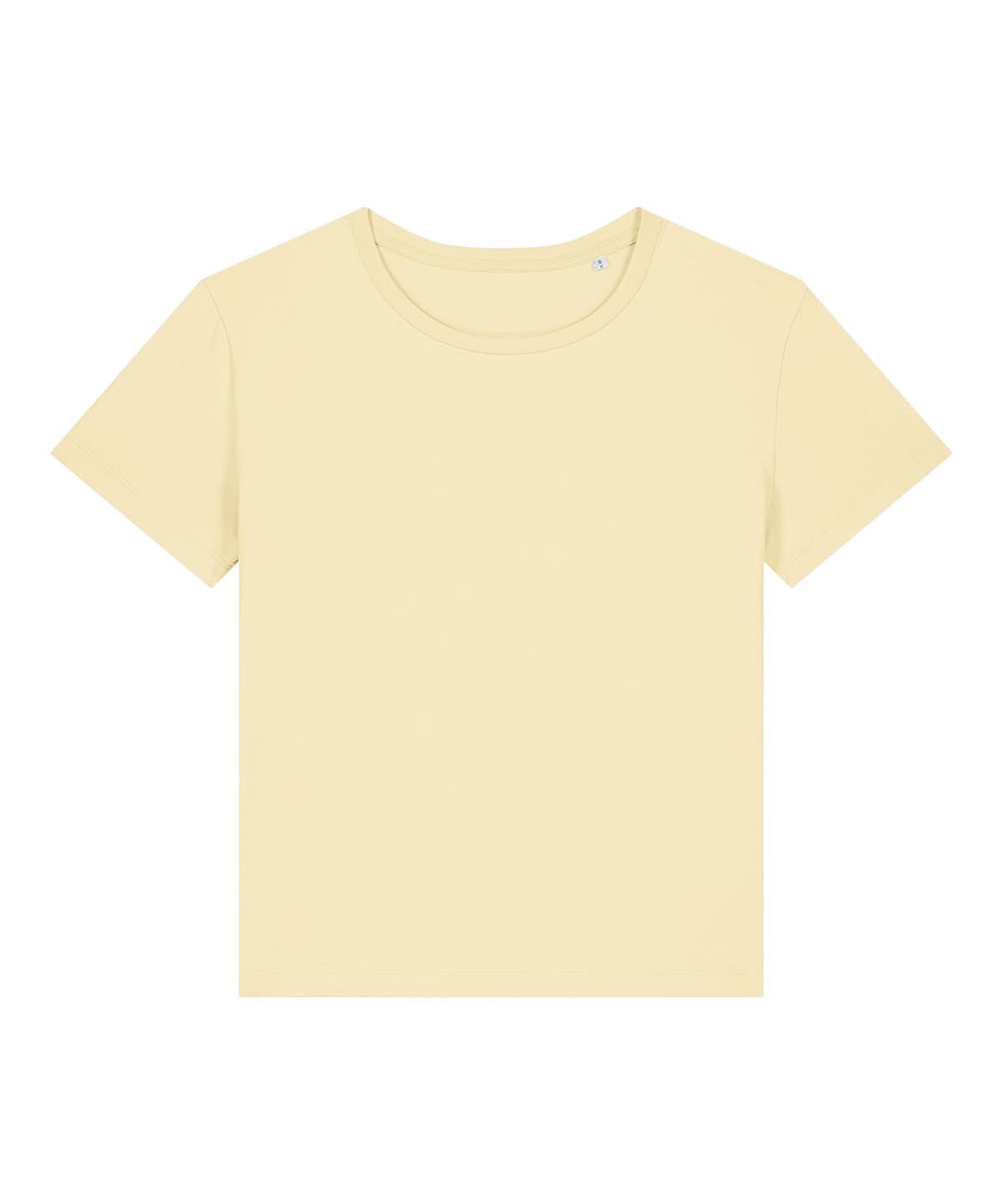 Stanley/Stella Womens Stella Serena Iconic Mid Light T Shirt STTW173 Butter SX781 - Butter - Customisable T-Shirts
