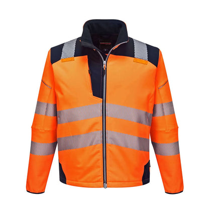 Portwest Pw3 Hi Vis Softshell 3L T402