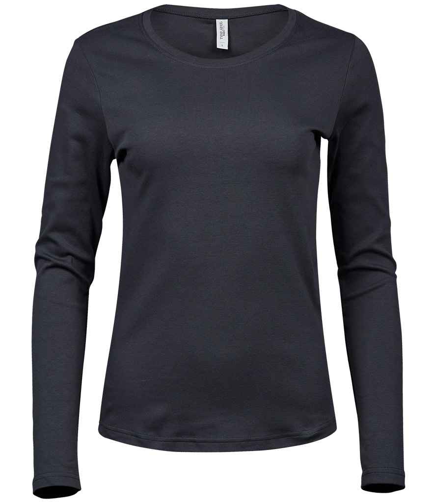 Ladies Long Sleeve Interlock T Shirt TJ590