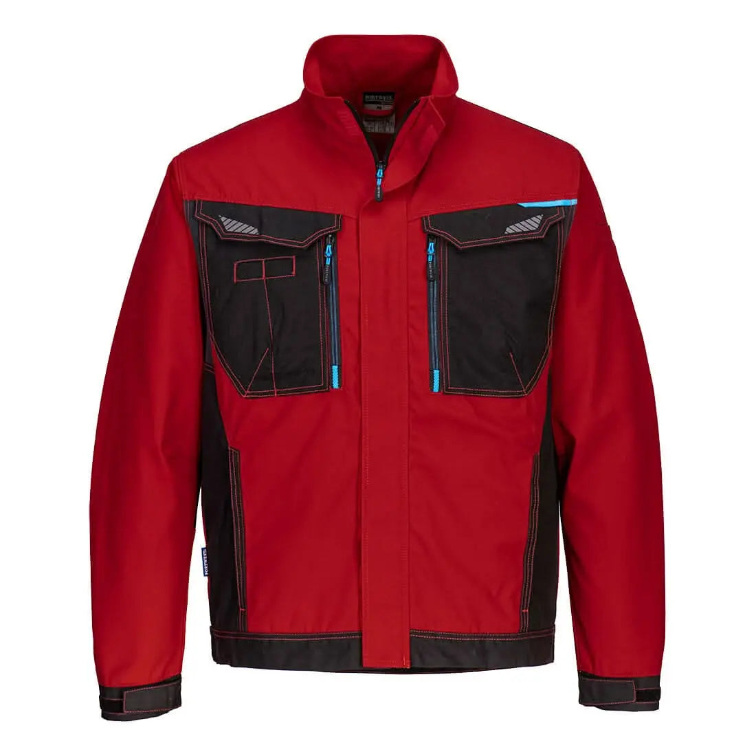 Wx3 Work Jacket T703 - Deep Red - Customisable Work Jackets
