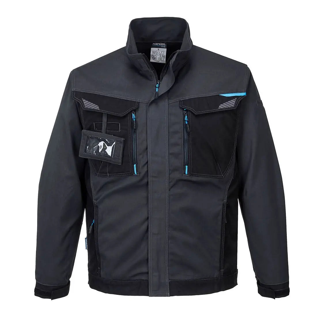 Wx3 Work Jacket T703 - Metal Grey - Customisable Work Jackets