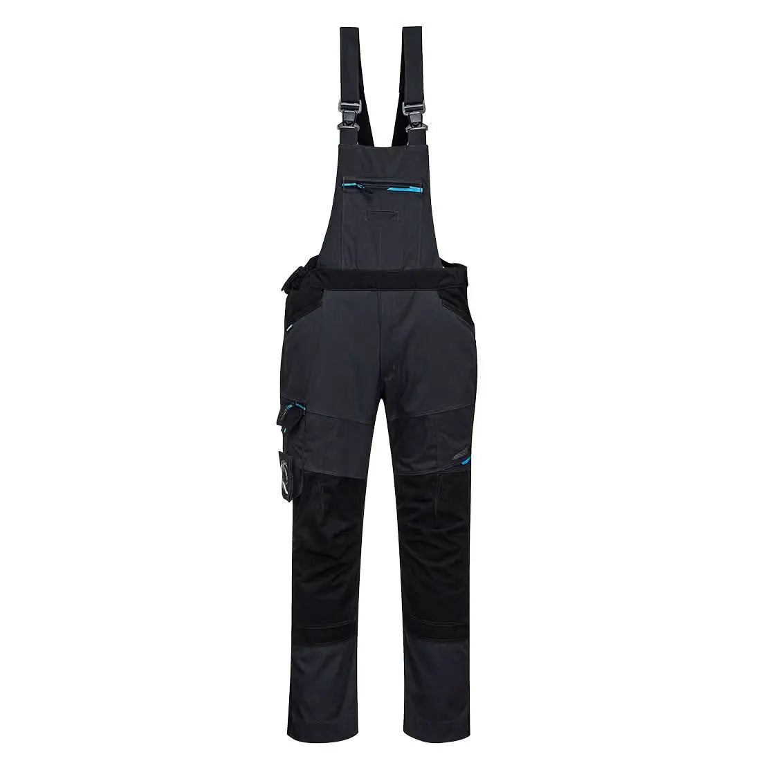 Wx3 Bib And Brace T704 - Metal Grey - Customisable Bib &amp; Braces