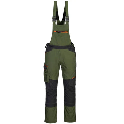 Wx3 Bib And Brace T704 - Olive Green - Customisable Bib &amp; Braces