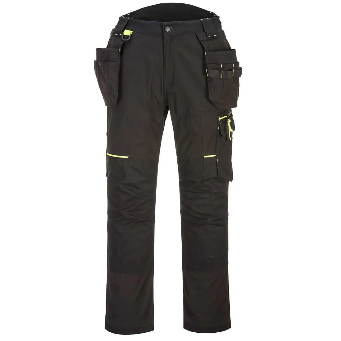 Wx3 Eco Stretch Holster Trousers T706 - Black - Customisable Holster Trousers