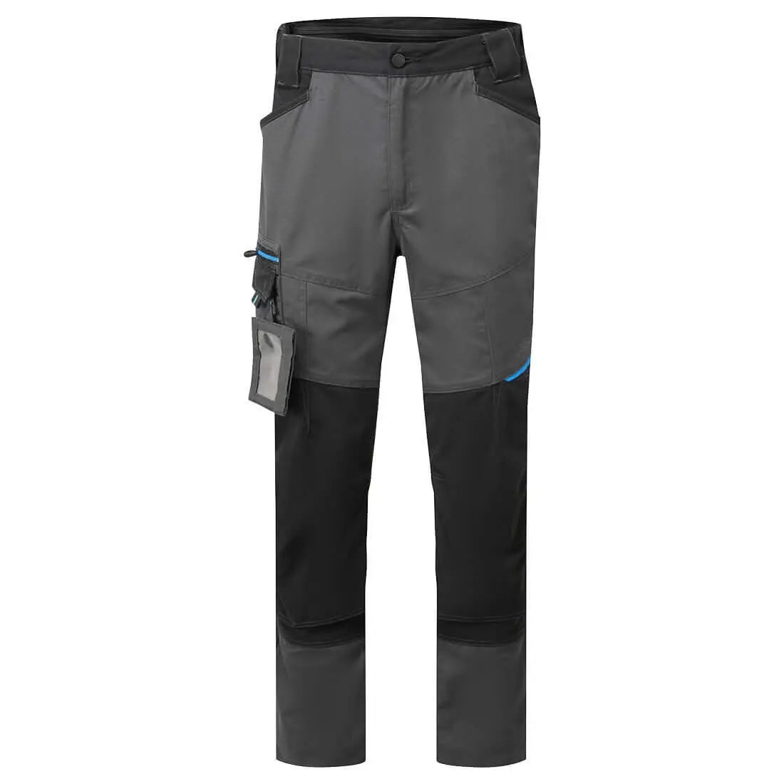Wx3 Slim Fit Work Trousers T718 - Metal Grey - Customisable Work Trousers