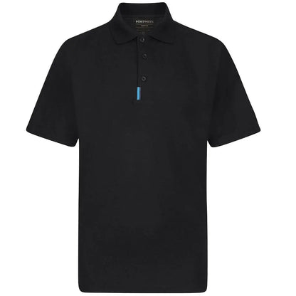 Wx3 Polo Shirt T720 - Black - Customisable Polo Shirts