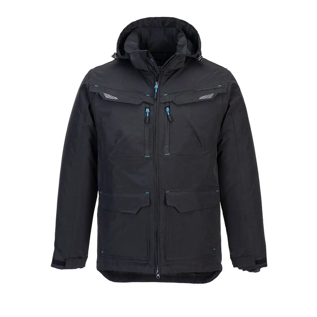 Wx3 Winter Jacket T740 - Black - Customisable Insulated Jackets