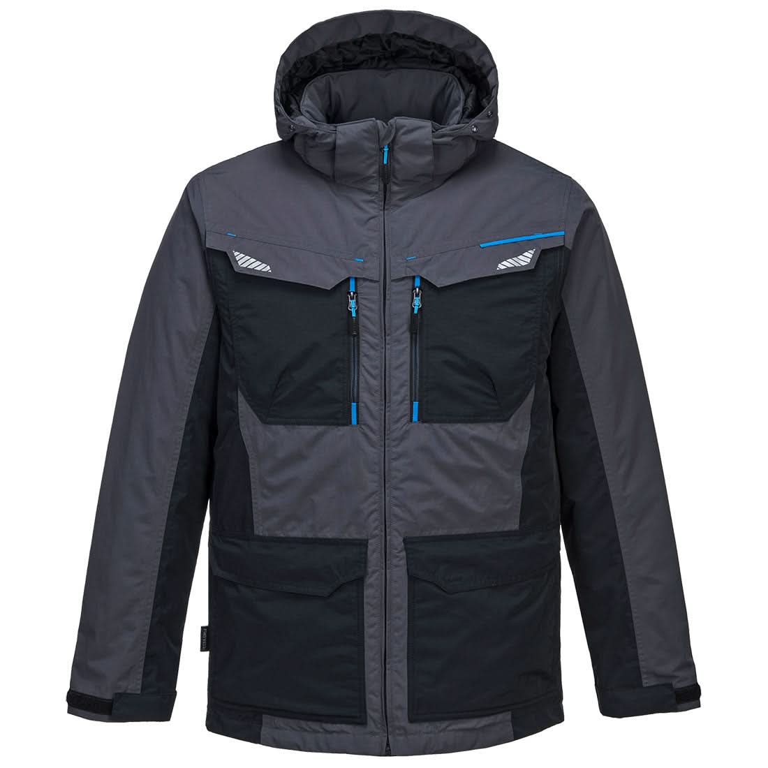 Portwest Wx3 Winter Jacket T740 - Metal Grey - Customisable Jackets