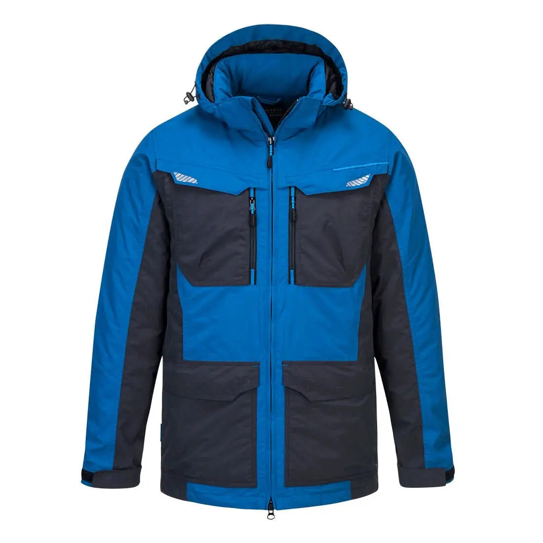 Wx3 Winter Jacket T740 - Persian Blue - Customisable Insulated Jackets