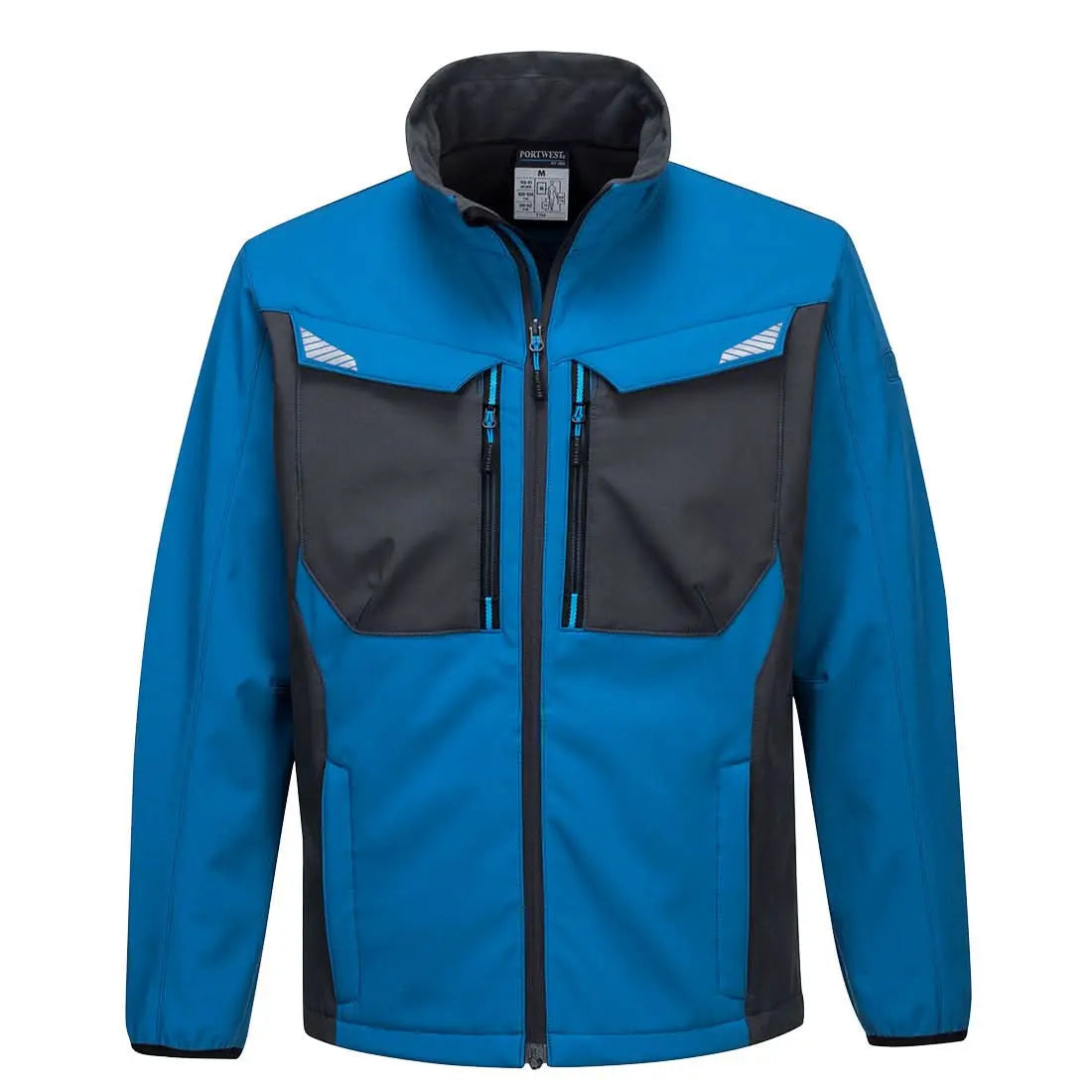 Wx3 Softshell (3 L) T750 - Persian Blue - Customisable Softshell Jackets