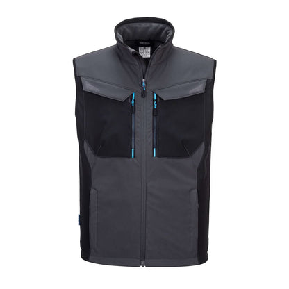 Portwest Wx3 Softshell Bodywarmer 3L t751 - Metal Grey - Customisable Clothing