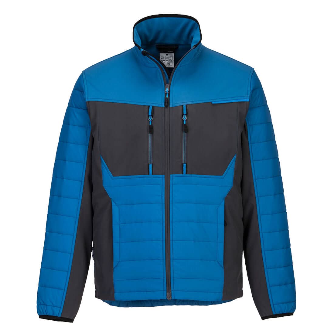Portwest Wx3 Hybrid Baffle Jacket t752 - Persian Blue - Customisable Jacket