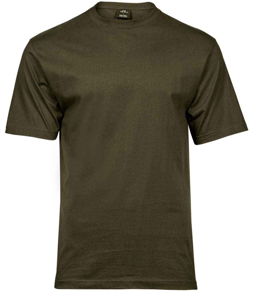 Tee Jays Sof T-Shirt - TJ8000 - Olive Green - Customisable T-Shirts