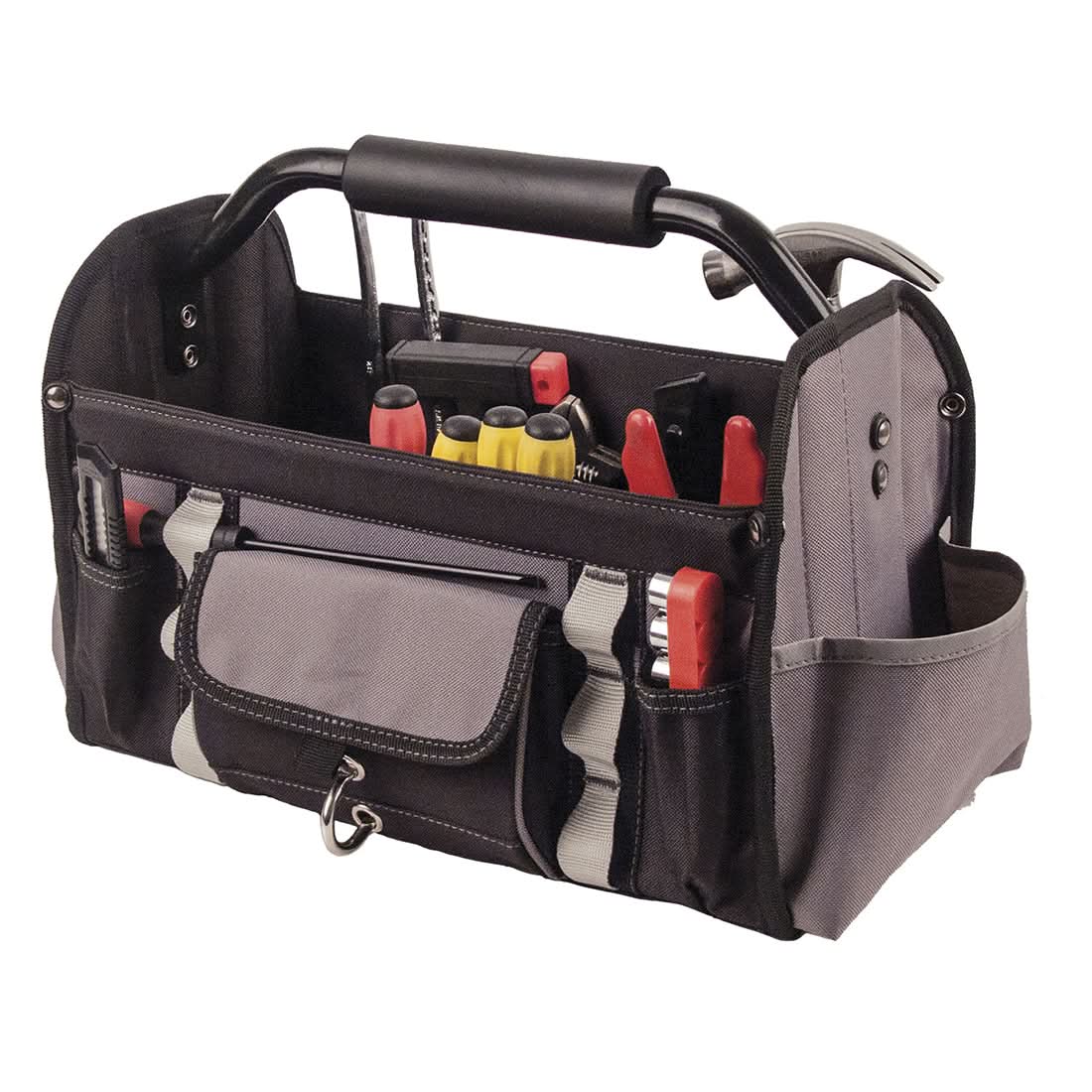 Open Tool Bag Tb02 - Black - Customisable Luggage