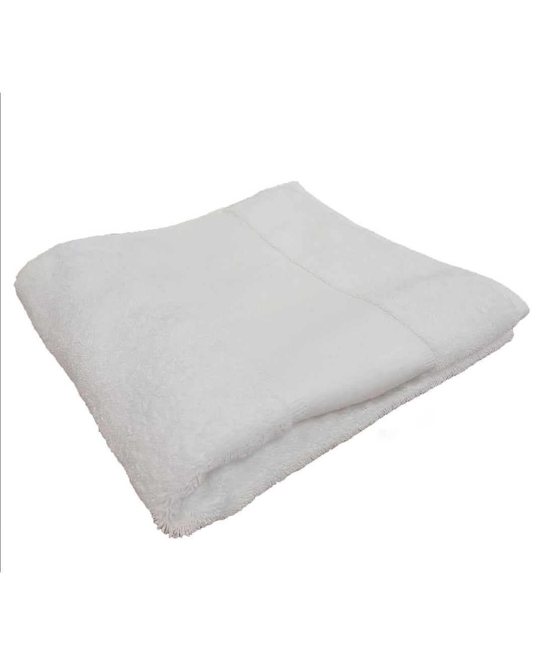 Towel City Organic hand towel with printable border TC503 - White One size - Customisable Towels