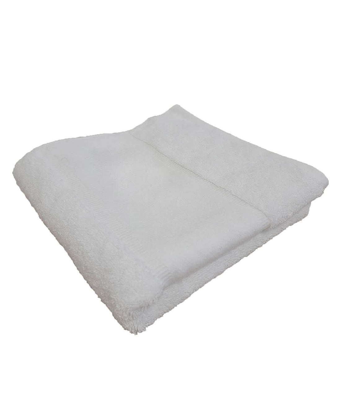 Towel City Organic bath towel with printable border TC504 - White One size - Customisable Towels