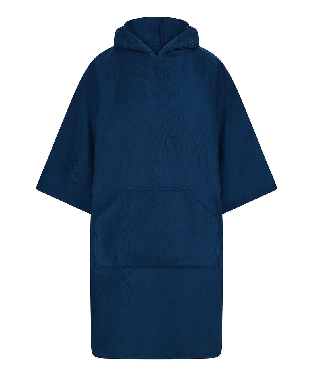 Towel City Adults poncho TC810 - Navy One size - Customisable Robes