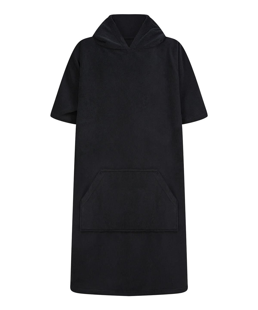 Towel City Kids poncho TC811 - Black - Customisable Robes