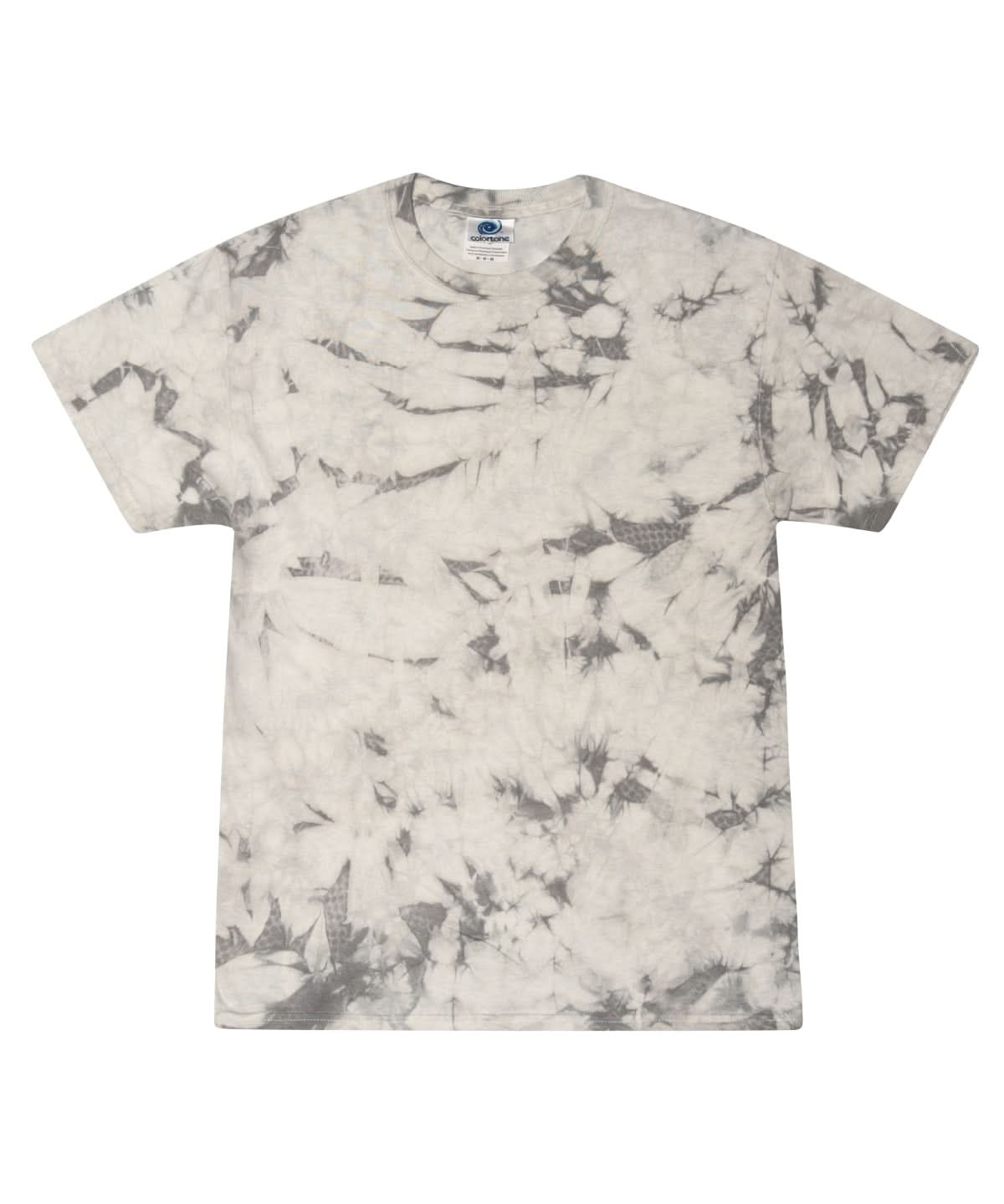 Colortone Tie Dye Shirt Crystal Silver TD02M - Crystal Silver - Customisable T-Shirts