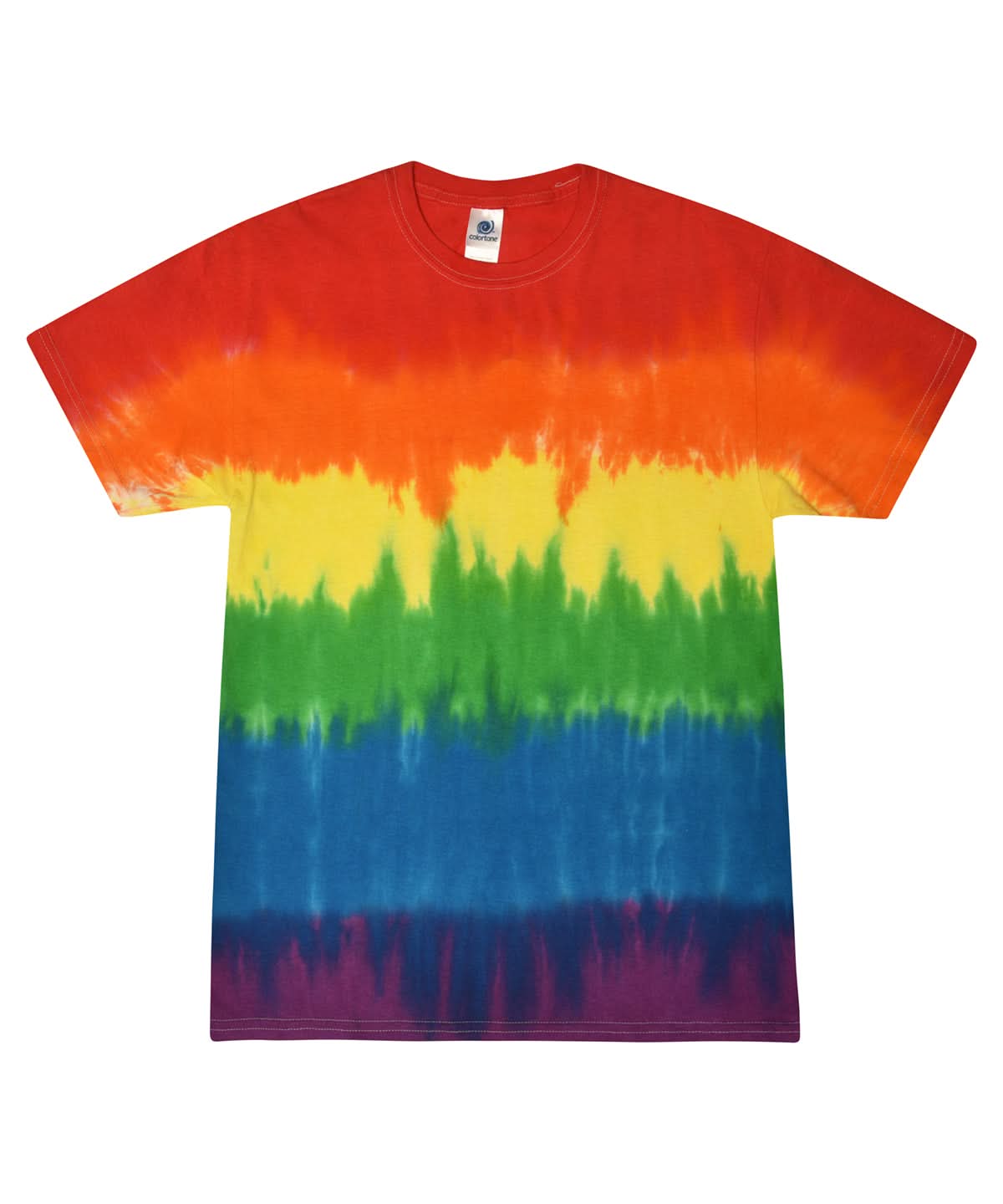 Colortone Tie Dye Shirt Pride TD02M - Pride - Customisable T-Shirts