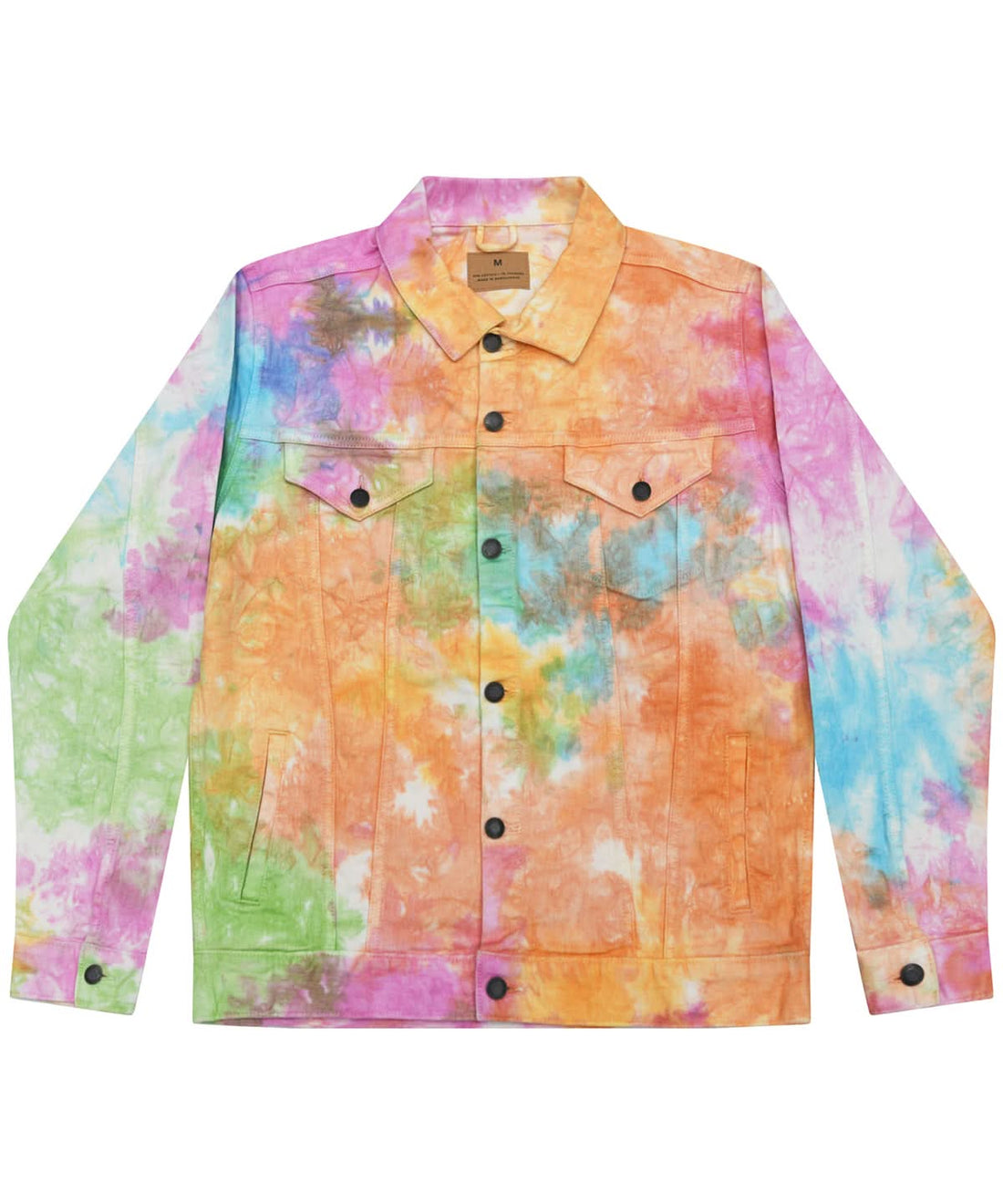 Colortone Tie dye denim jacket td32m - Eternity - Customisable Jackets