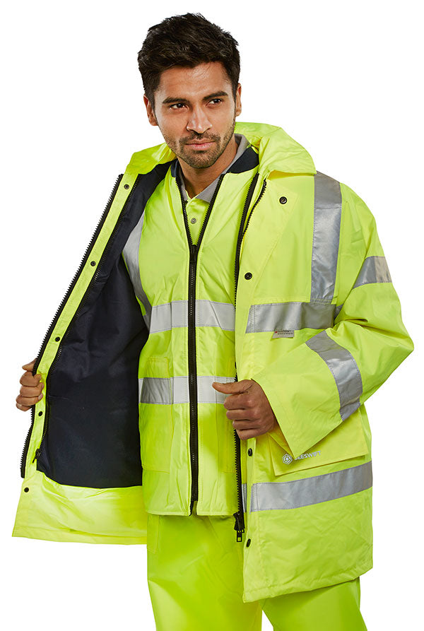 Beeswift In Hi Vis Jacket And Bodywarmer - - Customisable Jackets