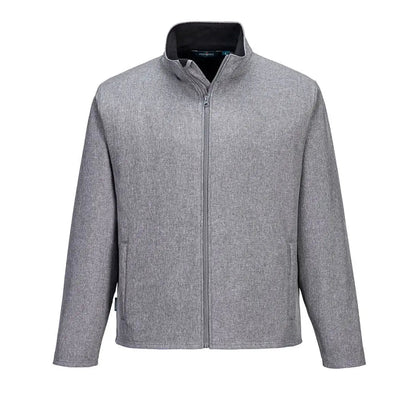 Print And Promo Softshell (2 L) Tk20 - Grey Marl - Customisable Softshell Jackets