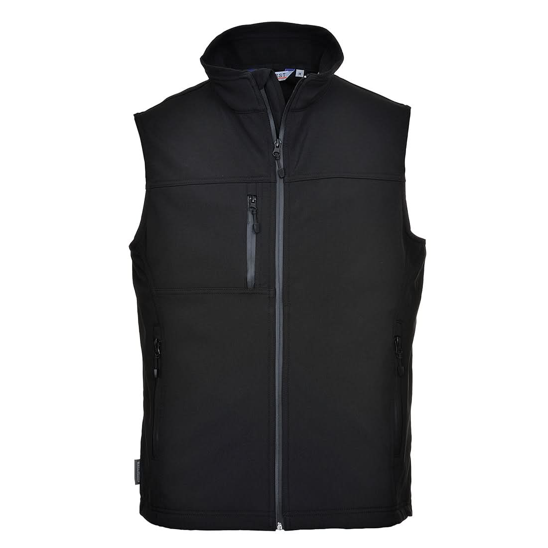Portwest Softshell Bodywarmer 3L TK51 - Black - Customisable Bodywarmer