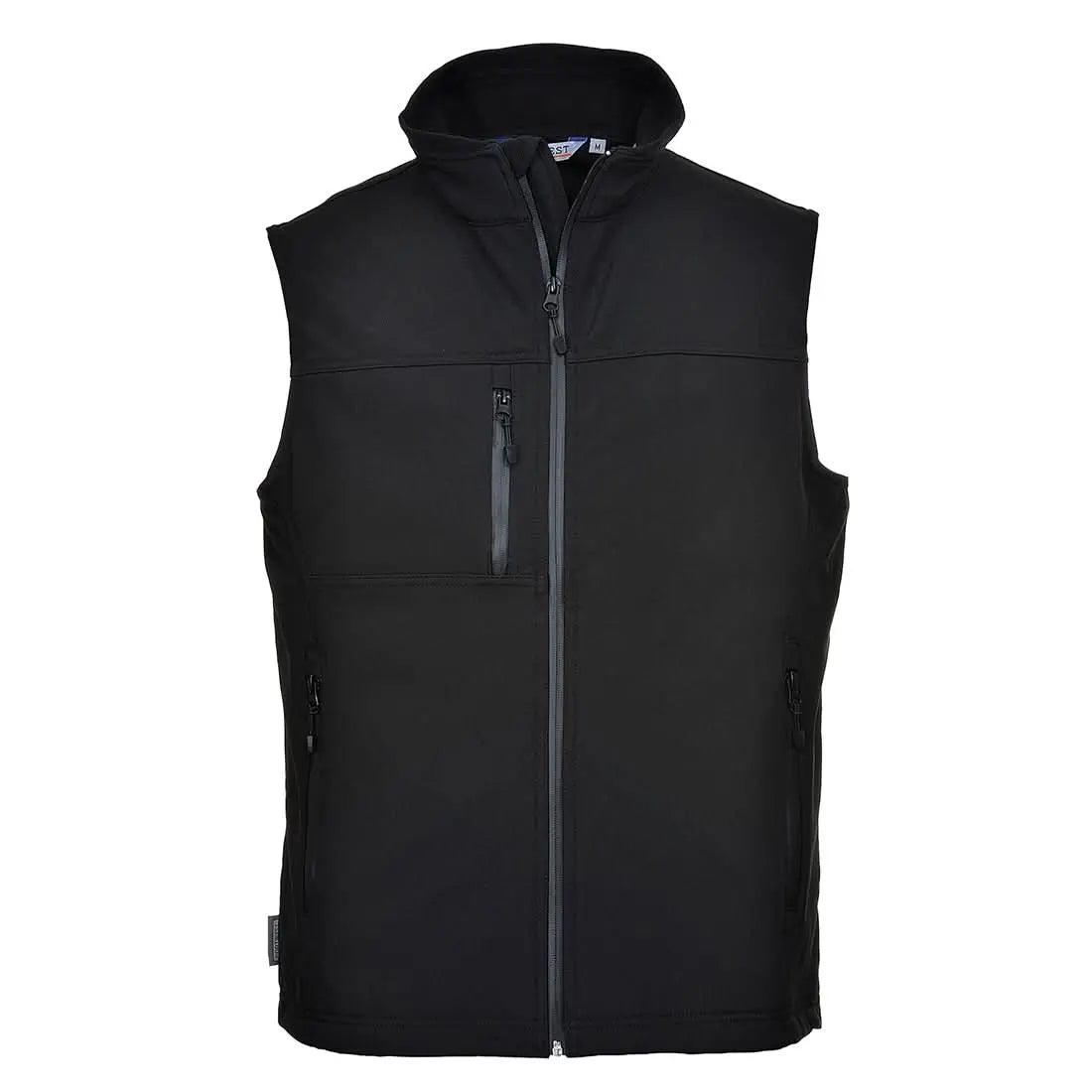 Softshell Bodywarmer (3 L) Tk51 - Black - Customisable Bodywarmers