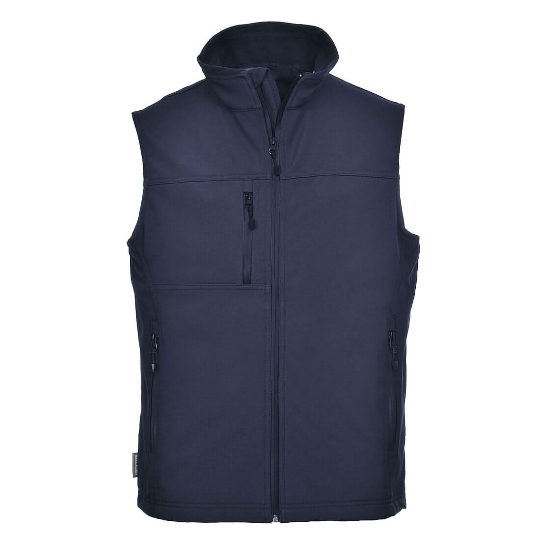 Portwest Softshell Bodywarmer 3L TK51 - Navy - Customisable Bodywarmer