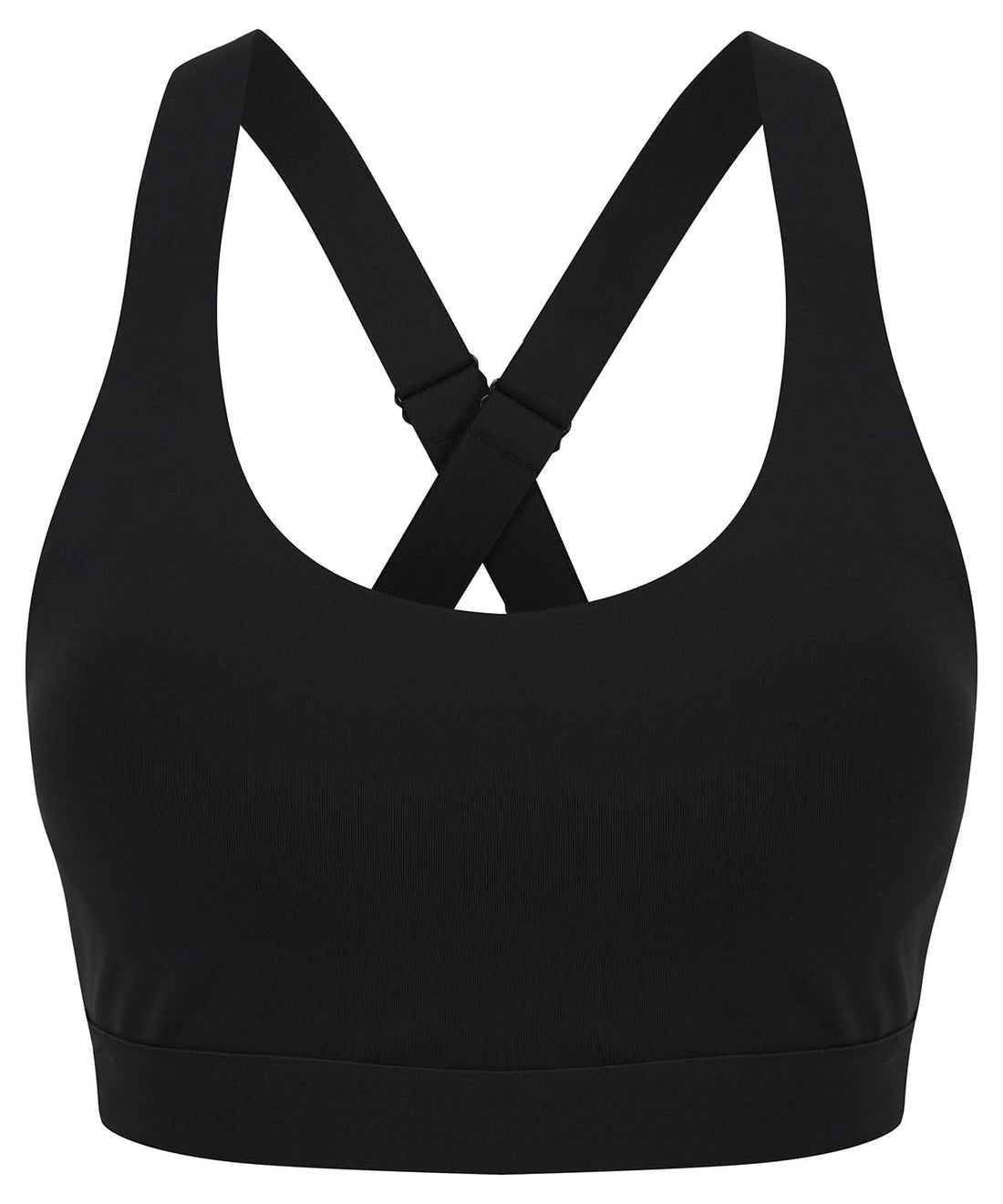 Tombo Medium Impact Core Bra TL371 - Black - Customisable Bras