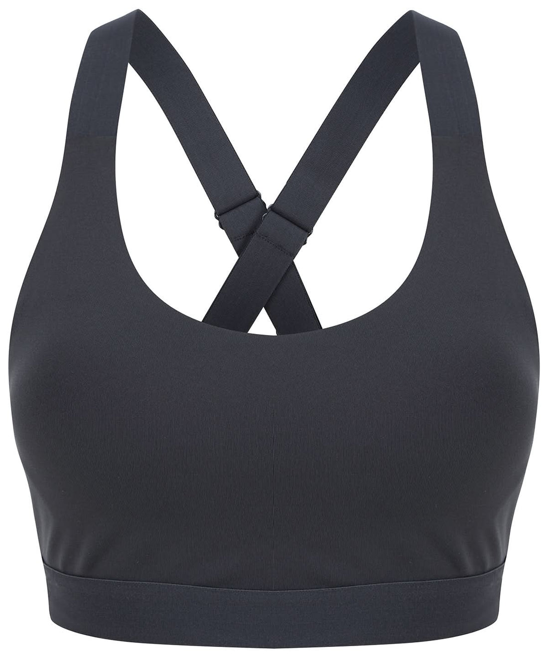 Tombo Medium Impact Core Bra TL371 - Charcoal Grey - Customisable Bras