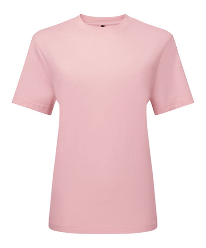 TriDri Tridri WomenS Organic Boxy Oversized T Shirt TR064 - Light Pink - Customisable T-Shirts